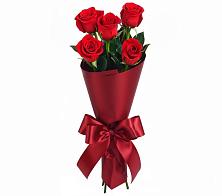 Букет 5 Красных роз Эдлесс Лав в Краснозаводске