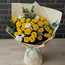 Букет цветов из:  Розы в Краснозаводске