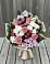 Букет цветов из: Альстромерии, Гвоздики, Розы и Хризантемы в Краснозаводске