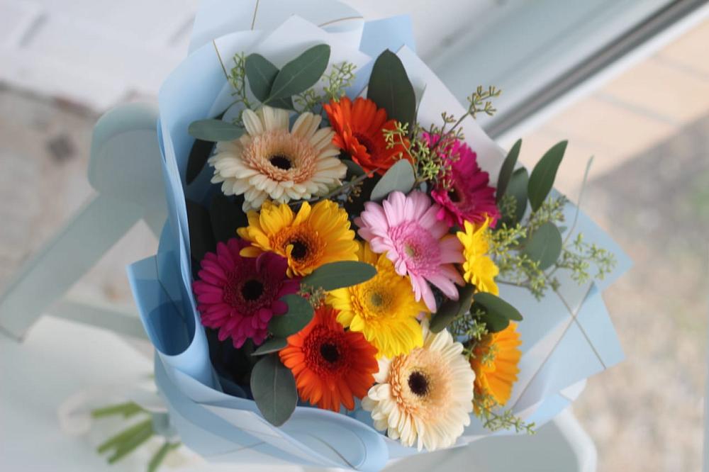 Букет цветов из: Герберы в Краснозаводске