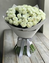 Букет 35 Белых роз в Краснозаводске
