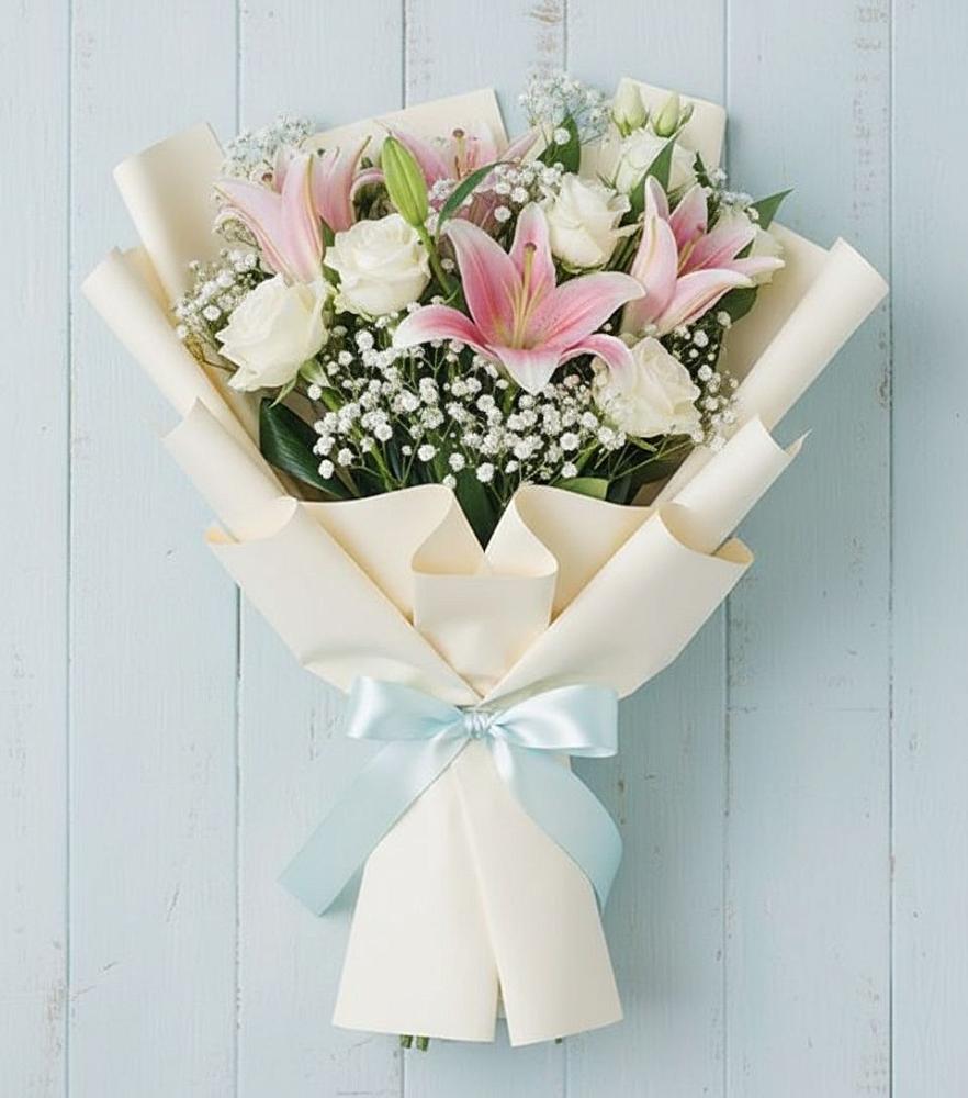 Букет цветов из: Лилии в Краснозаводске