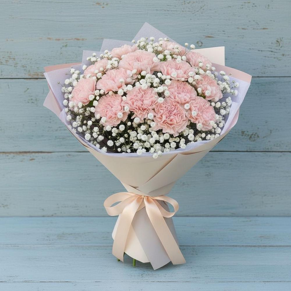 Букет цветов из: Гвоздики в Краснозаводске