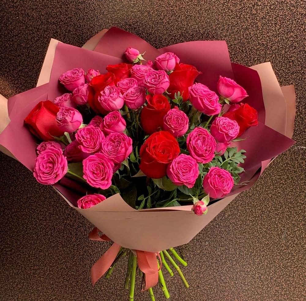 Букет В объятьях нежности в Краснозаводске