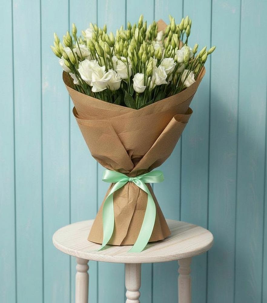 Букет цветов из: Лизиантусы в Краснозаводске