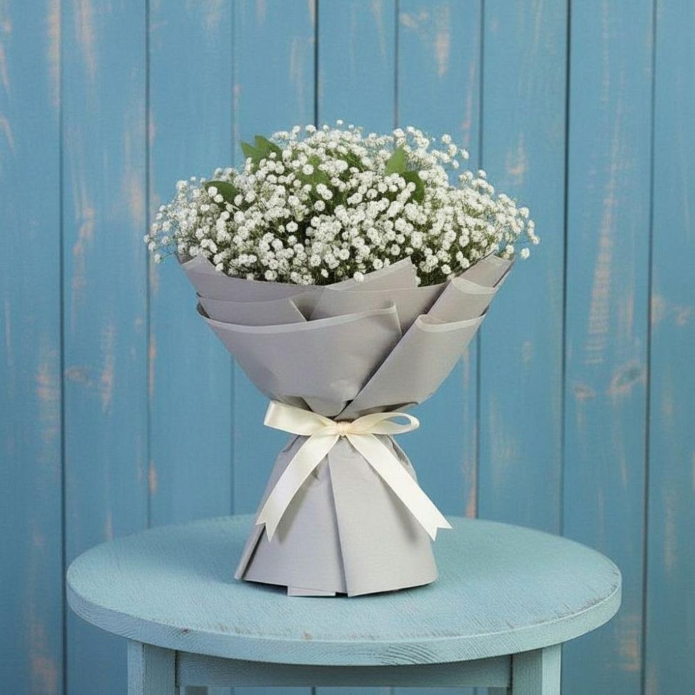 Букет цветов из: Гипсофила в Краснозаводске