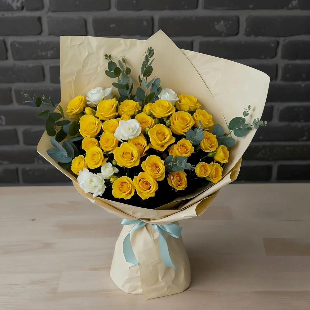 Букет цветов из: Розы в Краснозаводске