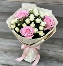 Букет цветов из:  Розы в Краснозаводске