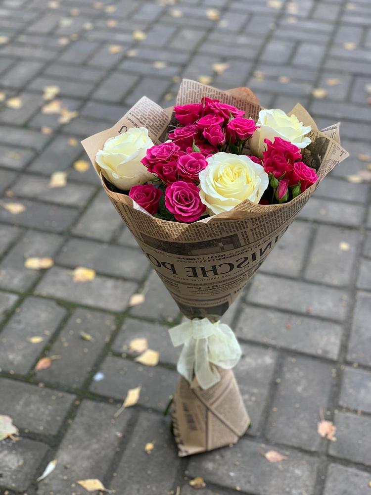 Букет цветов из: Розы в Краснозаводске