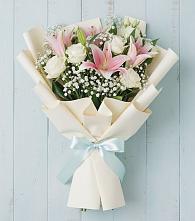 Букет цветов из:  Лилии в Краснозаводске