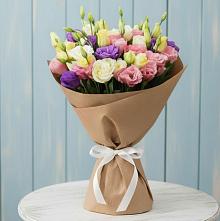 Букет цветов из:  Лизиантусы в Краснозаводске