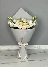 Букет цветов из:  Розы и Лизиантусы в Краснозаводске